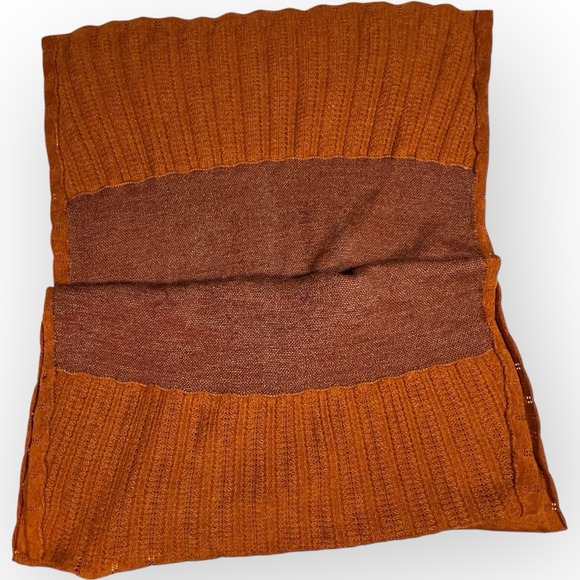 PENDLETON Brown Ashcreek Aztec Virgin Wool Tie Anthropologie Poncho sz XS / S - Picture 8 of 15